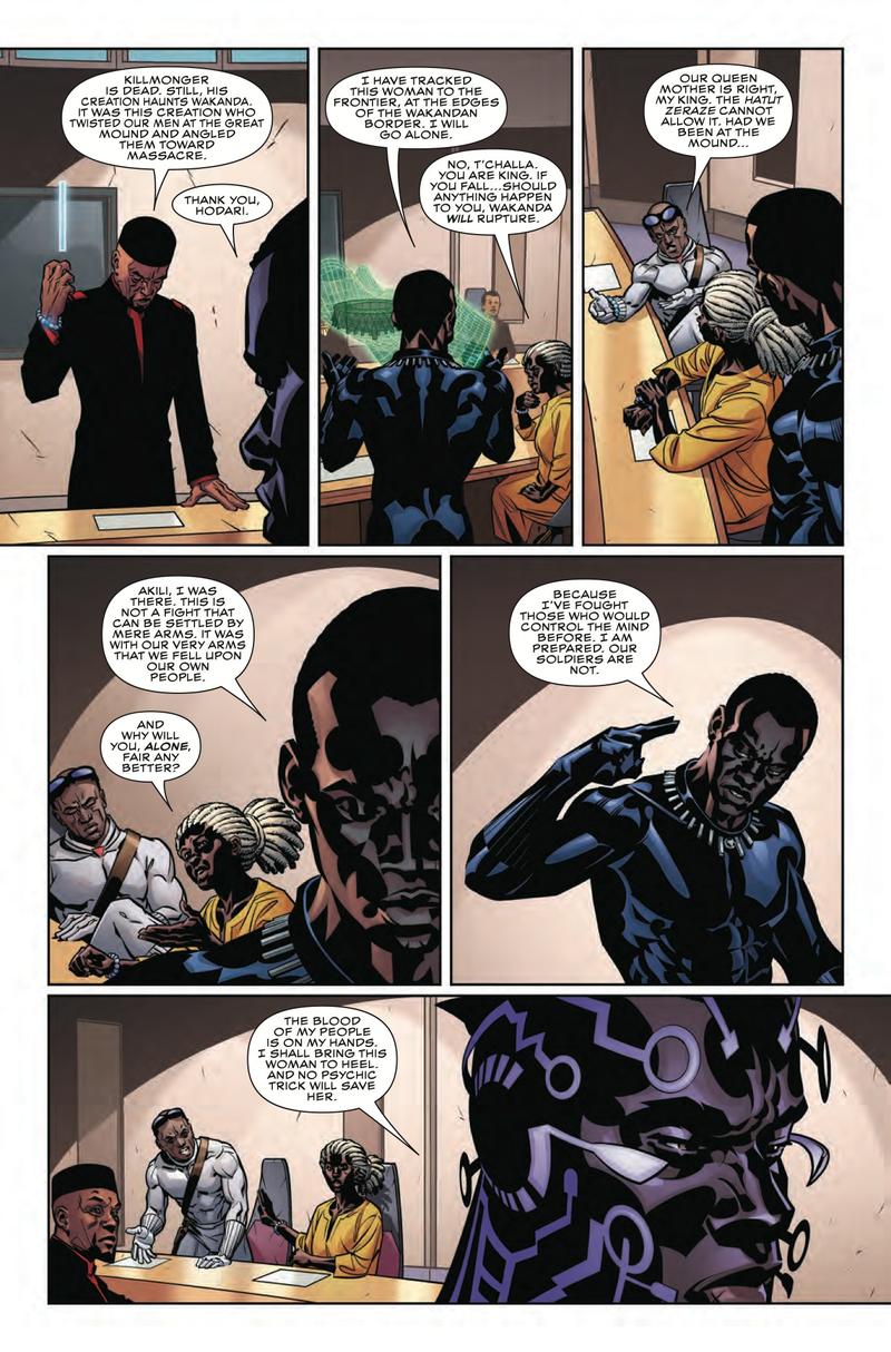 Illustration for article titled Marvel exclusive: T’Challa stands up for his people in Ta-Nehisi Coates’ Black Panther #2